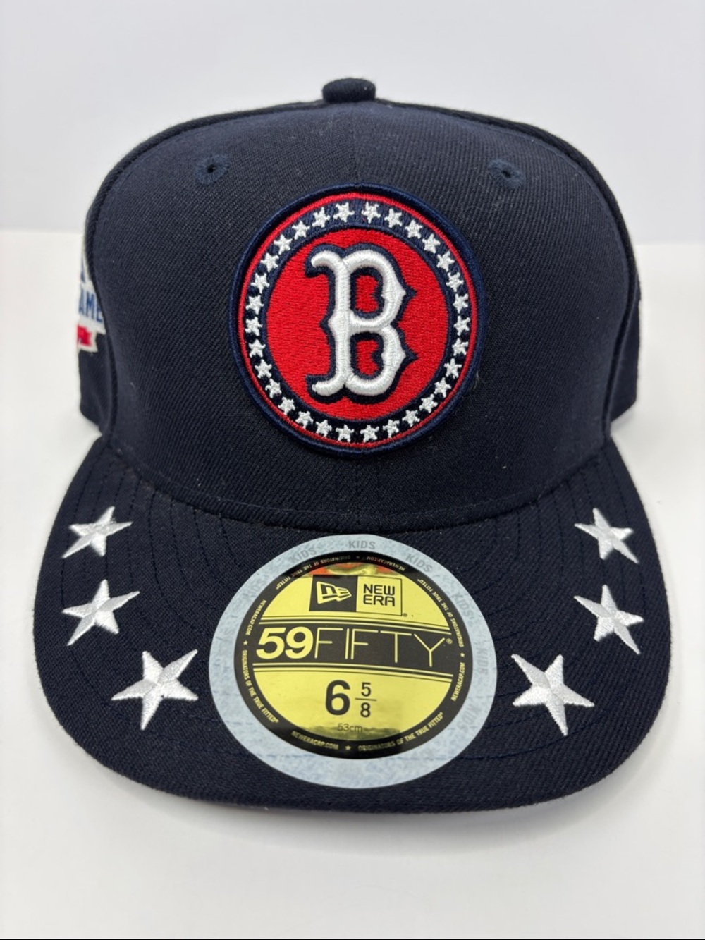 Boston Red Sox Youth Hat Cap 59fifty Fitted New Era 2017 All-Star size 6 5/8